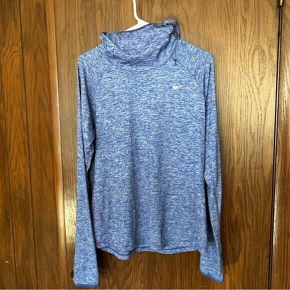 Nike DriFit Hooded Running Jersey - Picture 1 of 10